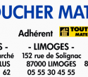 boucher materiaux limoges